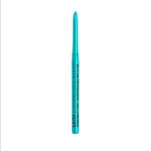 NYX aqua green eyeliner